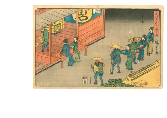 UTAGAWA HIROSHIGE (1797-1858) - фото 45