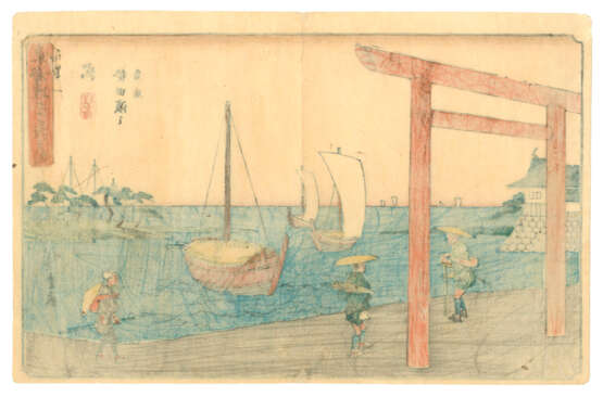 UTAGAWA HIROSHIGE (1797-1858) - фото 54