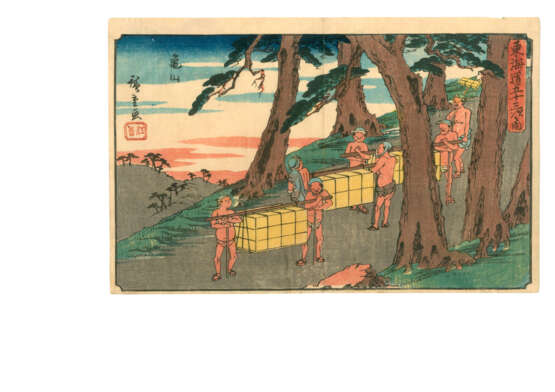 UTAGAWA HIROSHIGE (1797-1858) - фото 59