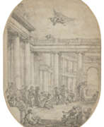 Kreide. JEAN-ROBERT ANGO (1759/1770-1773 ROME)