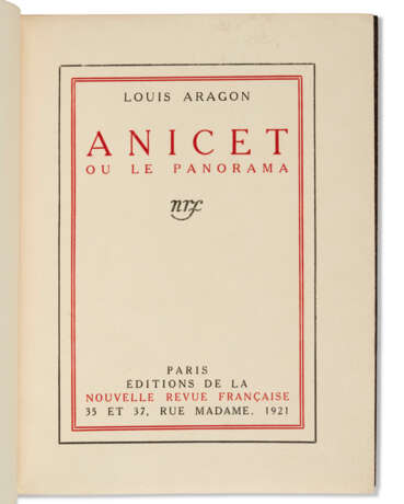 ARAGON, Louis (1897-1982). - фото 2