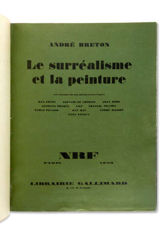 BRETON, André (1896-1966) - фото 19