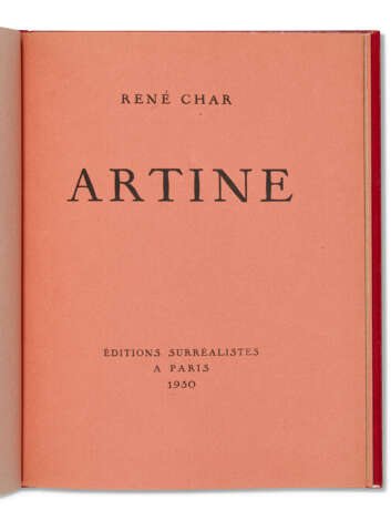 CHAR, René (1907-1988) - фото 3