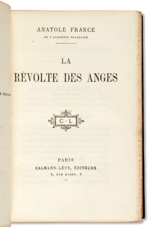 FRANCE, Anatole (1844-1924) - фото 14