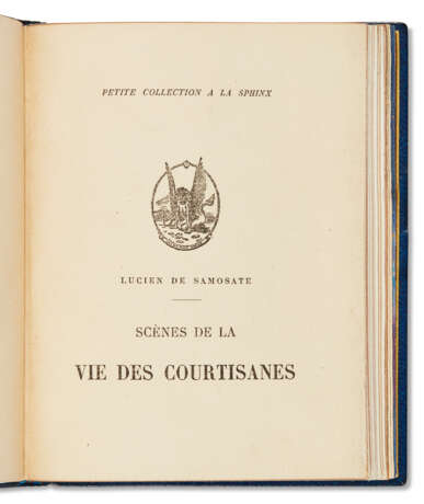 LOUŸS, Pierre, trad. (1870-1925) et LUCIEN DE SAMOSATE (vers 120-180) - photo 2