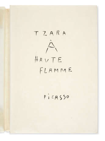 TZARA, Tristan (1912-1963) et Pablo PICASSO (1881-1973) - Foto 4