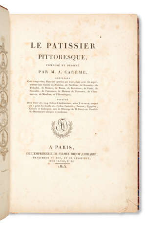 CARÊME, Marie-Antoine, dit Antonin (1783-1833) - Foto 2