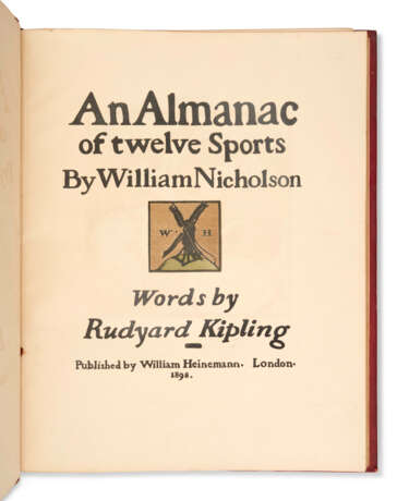NICHOLSON, William (1872-1949) et Rudyard KIPLING (1865-1936) - Foto 3