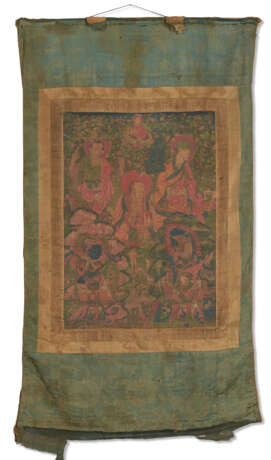 THREE PAINTINGS FROM AN ARHAT SET - photo 4