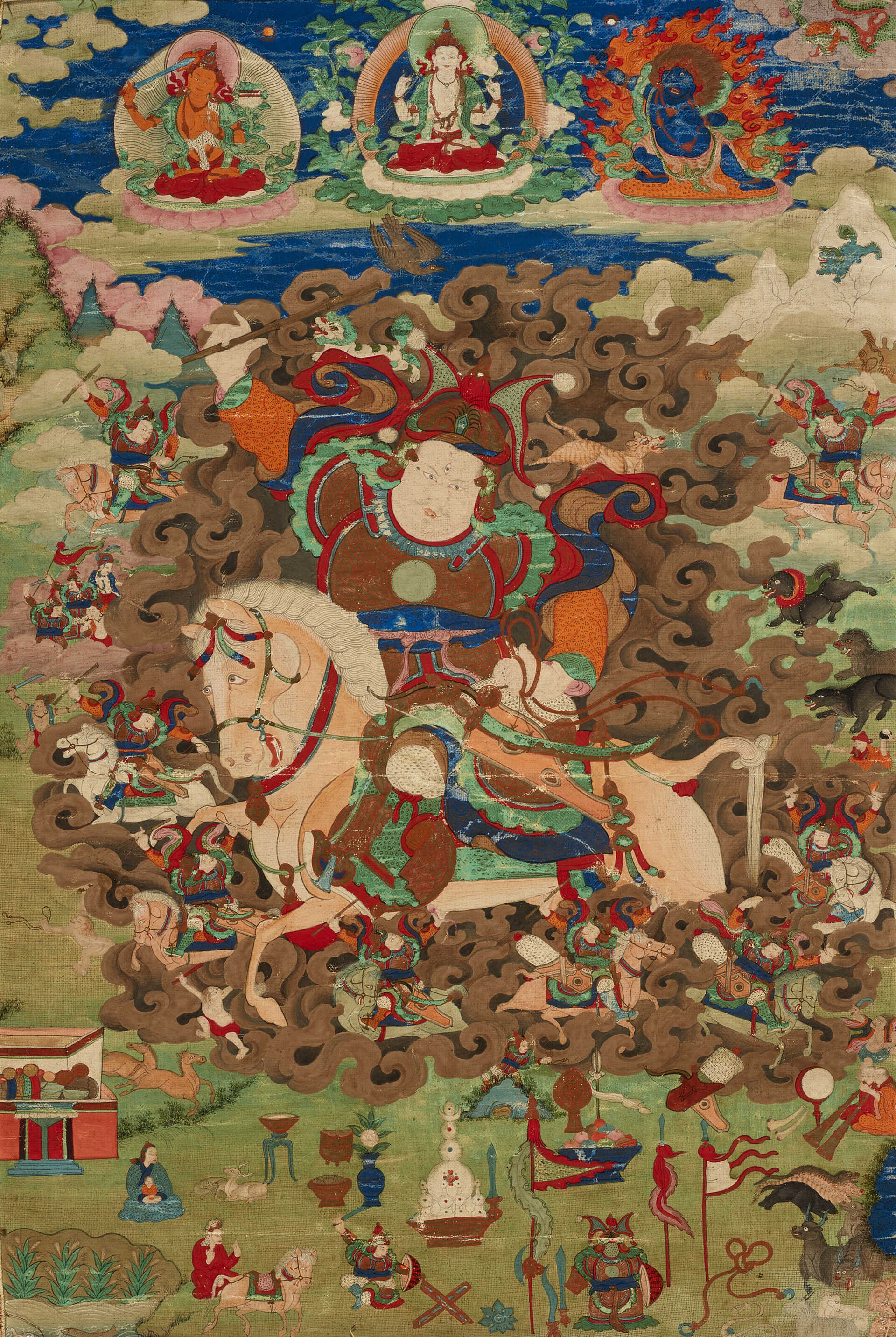 A PAINTING OF GESAR