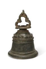A LARGE BRONZE BELL