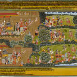 TWO PAINTINGS FROM A RAMAYANA SERIES - фото 3