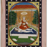 A PAINTING OF TANTRIC DEVI SEATED ON SHIVA - photo 3