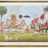 A GROUP OF ELEVEN PAINTINGS DEPICTING PROCESSIONS AND FESTIVITIES - Foto 7