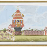 A GROUP OF ELEVEN PAINTINGS DEPICTING PROCESSIONS AND FESTIVITIES - photo 10