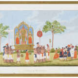 A GROUP OF ELEVEN PAINTINGS DEPICTING PROCESSIONS AND FESTIVITIES - фото 11