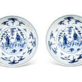 A PAIR OF FAMILLE ROSE 'MEDALLION' BOWLS - фото 3