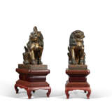 A PAIR OF KOMA-INU (LION-DOGS) - фото 1