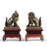 A PAIR OF KOMA-INU (LION-DOGS) - фото 2