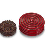 A GROUP OF FOUR LACQUER INCENSE BOXES - photo 2
