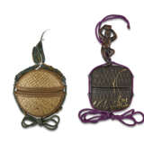 TWO RATTAN INRO (TONKOTSU TYPE) - photo 1