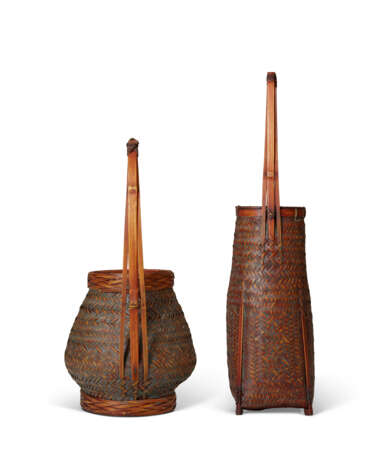 TWO BAMBOO BASKETS - фото 5