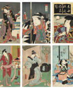 Утагава Кунисада. UTAGAWA TOYOKUNI III (1786-1865) AND UTAGAWA KUNISADA (1786-1864)
