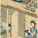 CHOBUNSAI EISHI (1756-1829), KIKUGAWA EIZAN (1787-1867) AND UTAGAWA YOSHIIKU (1833-1904) - photo 5