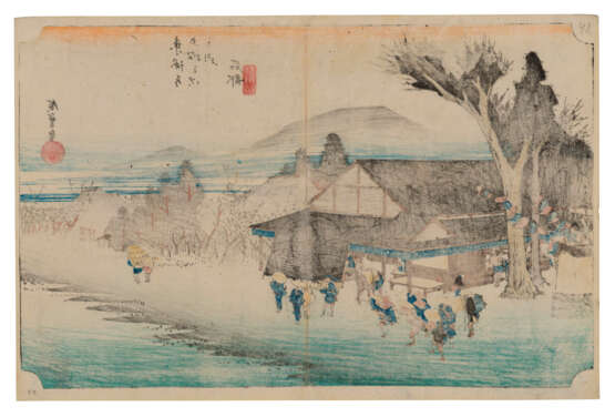 UTAGAWA HIROSHIGE (1797-1858) - фото 54