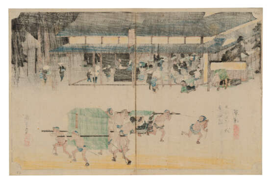 UTAGAWA HIROSHIGE (1797-1858) - фото 56