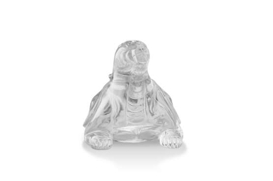 A ROCK CRYSTAL FIGURE OF A MYTHICAL BEAST - photo 2