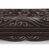 A LARGE TIXI LACQUER BOX AND COVER - photo 1