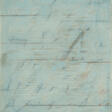 Karl Fred Dahmen. Kleines Furchenbild blau II / Kastenbild blau - Auktionsarchiv