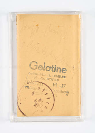 Joseph Beuys. 1 Wirtschaftswert (Gelatine) - photo 1
