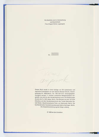 A.R. Penck. ein dich ten der tat - N. VIII - Foto 11