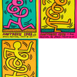 Keith Haring. Mixed lot of 3 posters on the occasion of the jazz festival in Montreux - photo 1