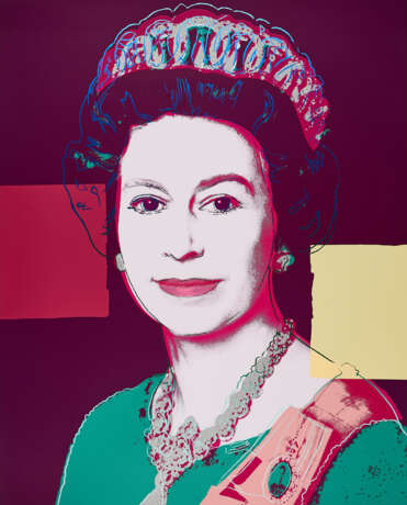Andy Warhol. Queen Elizabeth II of the United Kingdom (Aus: Reigning Queens 1985) - Foto 1