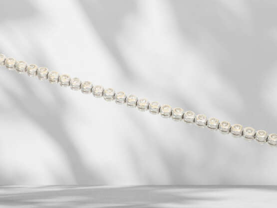 Bracelet: high-quality, handcrafted tennis bracelet with bri… - фото 3
