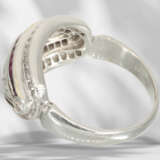 Ring: hochwertiger vintage Designer-Goldschmiedering aus Pla… - Foto 4