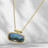 Kette/Collier: Collierkette mit handgefertigtem vintage Opal… - Foto 1