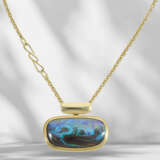 Kette/Collier: Collierkette mit handgefertigtem vintage Opal… - Foto 2