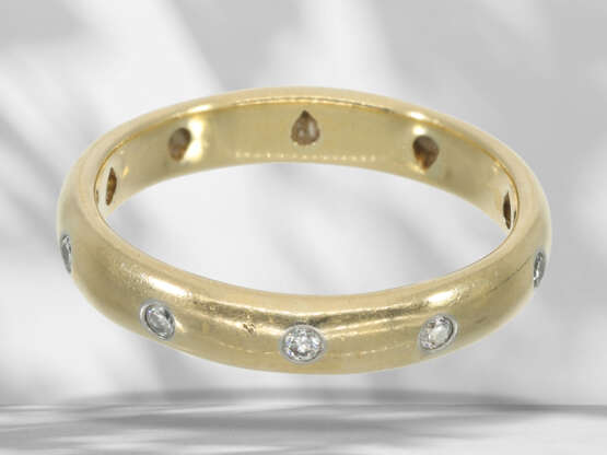 Ring: gelbgoldener Tiffany-Brillantring, 18K… - Foto 2