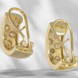 Earrings: gold, high-quality and handcrafted brilliant-cut d… - photo 5