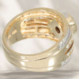 Ring: Sehr dekorativer und breiter Brillant-Goldschmiedering… - Foto 5