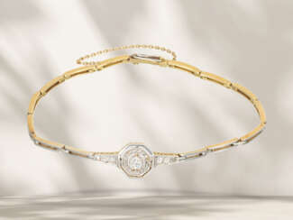 Armband: sehr schönes antikes und feines Armband mit Diamant…