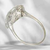 Ring: old/antique brilliant-cut diamond/diamond goldsmith ri… - photo 5