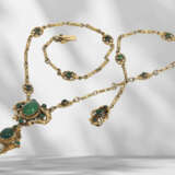 Jewellery set: antique, extremely decorative jewellery set w… - фото 2