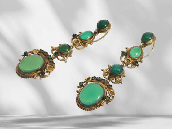 Jewellery set: antique, extremely decorative jewellery set w… - photo 11