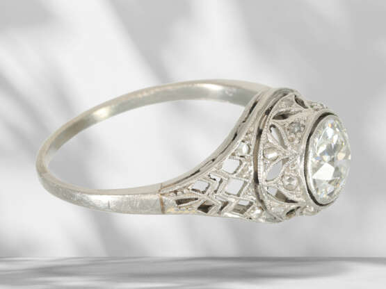 Ring: antiker Goldschmiedering mit einem Altschliffdiamanten… - Foto 5