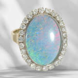 Ring: very beautiful, formerly expensive vintage opal/brilli… - photo 2
